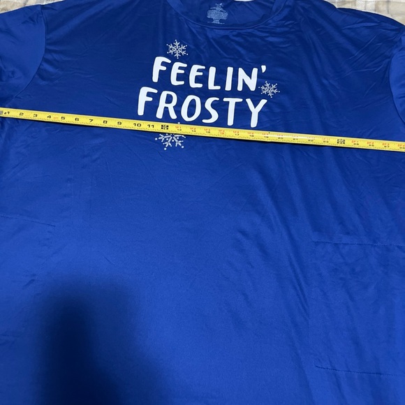 Secret Treasures Royal Blue ,2x-3x, night gown women short sleeve, logo - Picture 3 of 6